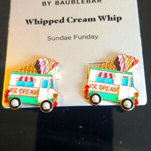 Bauble Bar Sugar FIX Ice Cream Truck summer Earrings
